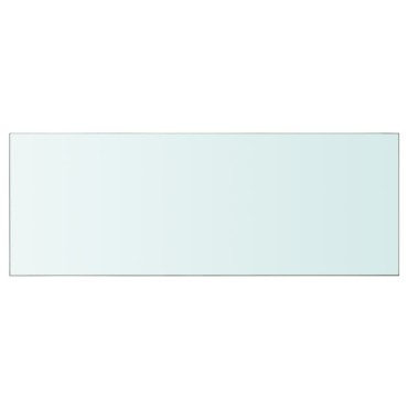 vidaXL Ράφια Πάνελ 2 τεμ. Διάφανα 80x30cm Γυάλινα