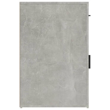 vidaXL Ντουλάπι Γραφείου Γκρι Σκυροδ. 40x49x75cm Επεξεργασμένο Ξύλο 1 τεμ.