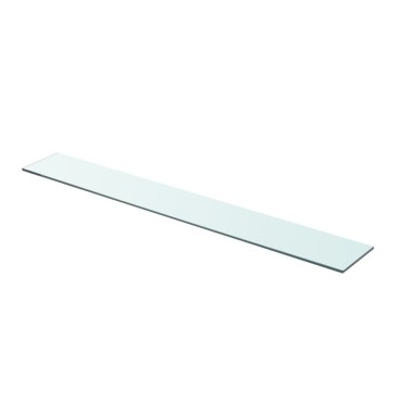vidaXL Ράφια Πάνελ 2 τεμ. Διάφανα 90x12cm Γυάλινα