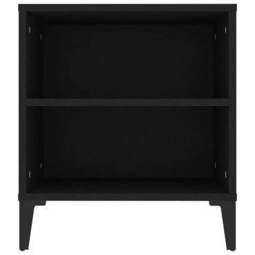 vidaXL Έπιπλο Τηλεόρασης Μαύρο 102x44,5x50cm Επεξεργασμένο Ξύλο