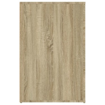vidaXL Γραφείο Sonoma Δρυς 100x49x75cm από Επεξεργασμένο Ξύλο 1 τεμ.