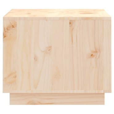 vidaXL Τραπεζάκι Σαλονιού 120x50x40,5cm από Μασίφ Ξύλο Πεύκου 1 τεμ.