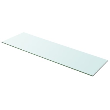 vidaXL Ράφια Πάνελ 2 τεμ. Διάφανα 100x30cm Γυάλινα