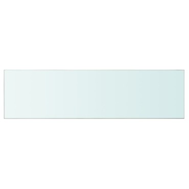 vidaXL Ράφια Πάνελ 2 τεμ. Διάφανα 110x30cm Γυάλινα