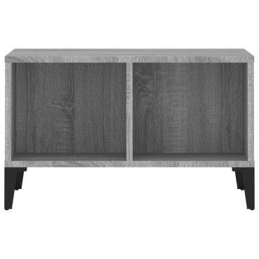 vidaXL Τραπεζάκι Σαλονιού Γκρι Sonoma 60x50x36,5cm Επεξεργασμένο Ξύλο 1 τεμ.