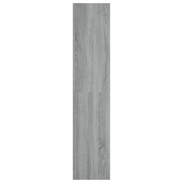 vidaXL Βιβλιοθήκη/Έπιπλο Τηλεόρασης Γκρι Sonoma 36x30x143cm Επεξ. Ξύλο 1 τεμ.