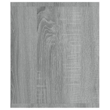 vidaXL Βιβλιοθήκη/Έπιπλο Τηλεόρασης Γκρι Sonoma 36x30x143cm Επεξ. Ξύλο 1 τεμ.