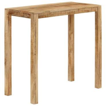 vidaXL Τραπέζι Μπαρ 112x55x108cm από Μασίφ Ξύλο Μάνγκο 1 τεμ.