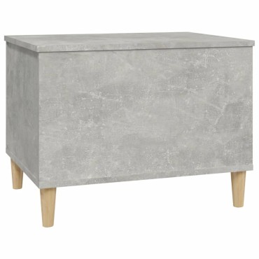 vidaXL Τραπεζάκι Σαλονιού Γκρι Σκυρ. 60x44,5x45cm Επεξεργ. Ξύλο 1 τεμ.