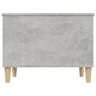 vidaXL Τραπεζάκι Σαλονιού Γκρι Σκυρ. 60x44,5x45cm Επεξεργ. Ξύλο 1 τεμ.