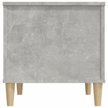 vidaXL Τραπεζάκι Σαλονιού Γκρι Σκυρ. 60x44,5x45cm Επεξεργ. Ξύλο 1 τεμ.
