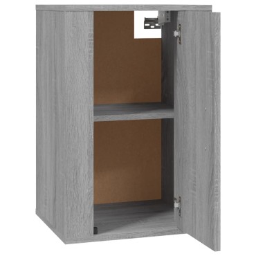 vidaXL Έπιπλα Τηλεόρασης Επιτοίχια 2 τεμ. Γκρι Sonoma 40x34,5x60cm