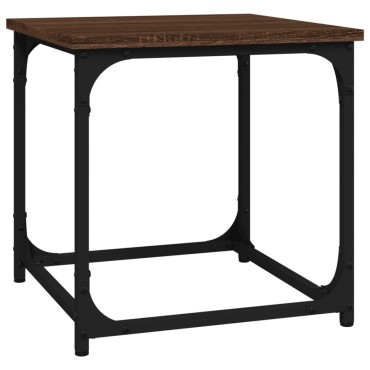 vidaXL Βοηθητικό Τραπέζι Καφέ Δρυς 40x40x40cm Επεξεργασμένο Ξύλο