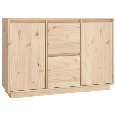vidaXL Ντουλάπι 111x34x75cm από Μασίφ Ξύλο Πεύκου 1 τεμ.