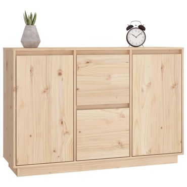 vidaXL Ντουλάπι 111x34x75cm από Μασίφ Ξύλο Πεύκου 1 τεμ.
