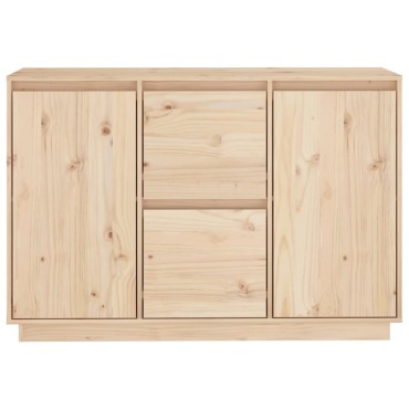 vidaXL Ντουλάπι 111x34x75cm από Μασίφ Ξύλο Πεύκου 1 τεμ.