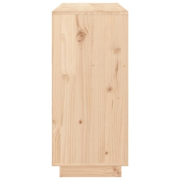 vidaXL Ντουλάπι 111x34x75cm από Μασίφ Ξύλο Πεύκου 1 τεμ.