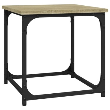 vidaXL Βοηθητικό Τραπέζι Sonoma Δρυς 40x40x40cm Επεξεργασμένο Ξύλο