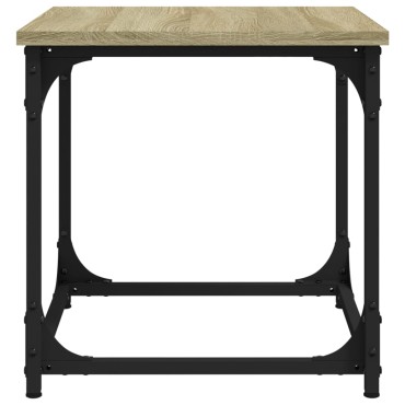 vidaXL Βοηθητικό Τραπέζι Sonoma Δρυς 40x40x40cm Επεξεργασμένο Ξύλο