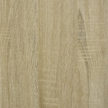vidaXL Βοηθητικό Τραπέζι Sonoma Δρυς 40x40x40cm Επεξεργασμένο Ξύλο