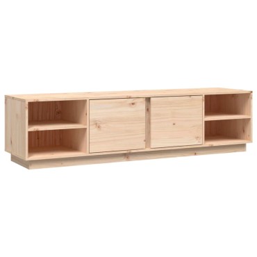 vidaXL Έπιπλο Τηλεόρασης 156x40x40cm από Μασίφ Ξύλο Πεύκου