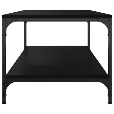 vidaXL Τραπεζάκι Σαλονιού Μαύρο 100x50x40cm Επεξεργασμένο Ξύλο 1 τεμ.