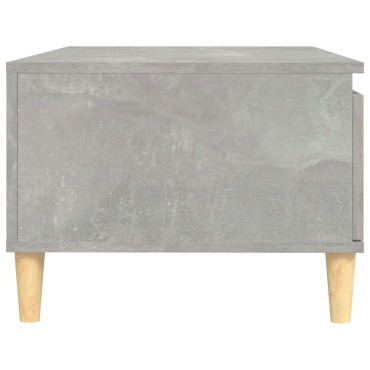 vidaXL Τραπεζάκι Σαλονιού Γκρι Σκυρ. 90x50x36,5cm Επεξεργ. Ξύλο 1 τεμ.