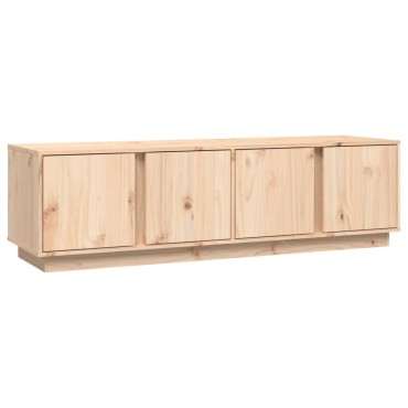 vidaXL Έπιπλο Τηλεόρασης 140x40x40cm από Μασίφ Ξύλο Πεύκου