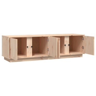 vidaXL Έπιπλο Τηλεόρασης 140x40x40cm από Μασίφ Ξύλο Πεύκου