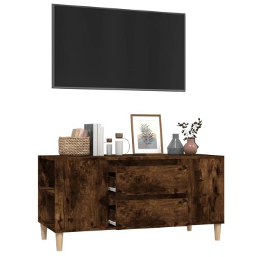 vidaXL Έπιπλο Τηλεόρασης Καπνιστή Δρυς 102x44,5x50cm Επεξ. Ξύλο