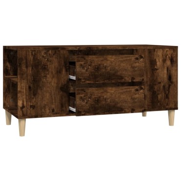 vidaXL Έπιπλο Τηλεόρασης Καπνιστή Δρυς 102x44,5x50cm Επεξ. Ξύλο