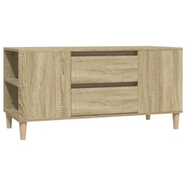 vidaXL Έπιπλο Τηλεόρασης Sonoma Δρυς 102x44,5x50cm Επεξ. Ξύλο