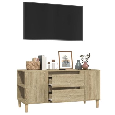 vidaXL Έπιπλο Τηλεόρασης Sonoma Δρυς 102x44,5x50cm Επεξ. Ξύλο