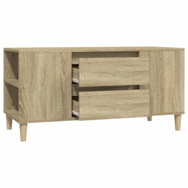 vidaXL Έπιπλο Τηλεόρασης Sonoma Δρυς 102x44,5x50cm Επεξ. Ξύλο