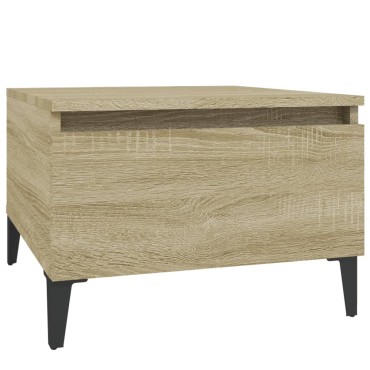 vidaXL Βοηθητικό Τραπέζι Sonoma Δρυς 50x46x35cm Επεξεργασμένο Ξύλο 1 τεμ.