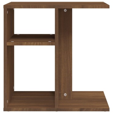 vidaXL Βοηθητικό Τραπέζι Καφέ Δρυς 50x30x50cm Επεξεργασμένο Ξύλο 1 τεμ.
