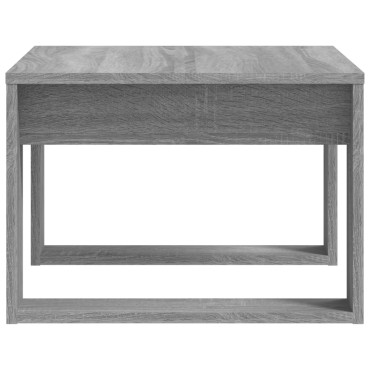 vidaXL Βοηθητικό Τραπέζι Γκρι Sonoma 50x50x35cm Επεξεργασμένο Ξύλο