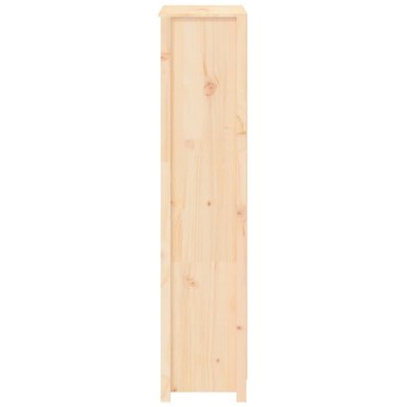 vidaXL Ντουλάπι Ψηλό 80x35x154cm από Μασίφ Ξύλο Πεύκου 1 τεμ.