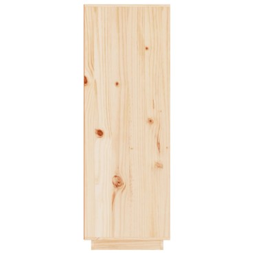 vidaXL Ντουλάπι 60x40x116,5cm από Μασίφ Ξύλο Πεύκου 1 τεμ.
