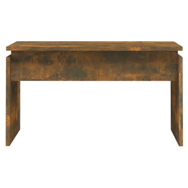vidaXL Τραπεζάκι Σαλονιού Καπνιστή Δρυς 68x50x38cm Επεξεργ. Ξύλο 1 τεμ.