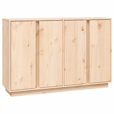 vidaXL Μπουφές 120x35x80cm από Μασίφ Ξύλο Πεύκου 1 τεμ.
