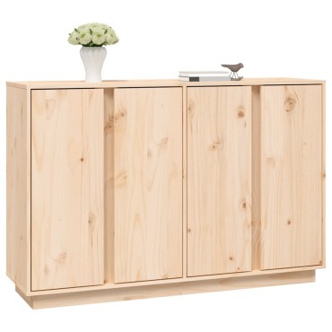 vidaXL Μπουφές 120x35x80cm από Μασίφ Ξύλο Πεύκου 1 τεμ.