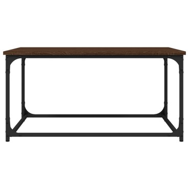 vidaXL Τραπεζάκι Σαλονιού Καφέ Δρυς 80x50x40cm Επεξεργασμ. Ξύλο 1 τεμ.