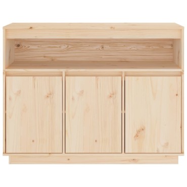 vidaXL Μπουφές 104,5x34x80cm από Μασίφ Ξύλο Πεύκου 1 τεμ.
