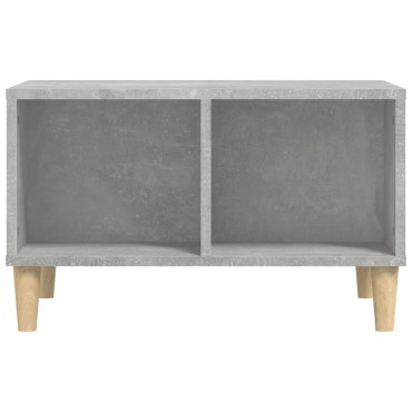 vidaXL Τραπεζάκι Σαλονιού Γκρι Σκυρ. 60x50x36,5cm Επεξεργ. Ξύλο 1 τεμ.