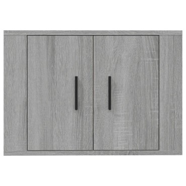 vidaXL Έπιπλα Τηλεόρασης Επιτοίχια Sonoma Δρυς 57x34,5x40 εκ