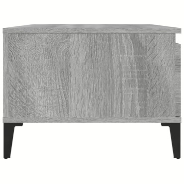 vidaXL Τραπεζάκι Σαλονιού Γκρι Sonoma 90x50x36,5cm Επεξεργασμένο Ξύλο 1 τεμ.
