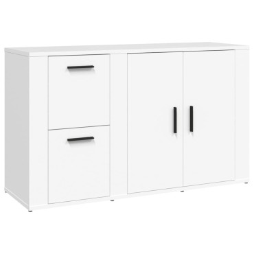 vidaXL Ντουλάπι Λευκό 100x33x59,5cm από Επεξεργασμένο Ξύλο 1 τεμ.