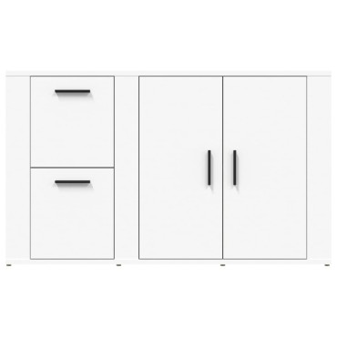 vidaXL Ντουλάπι Λευκό 100x33x59,5cm από Επεξεργασμένο Ξύλο 1 τεμ.