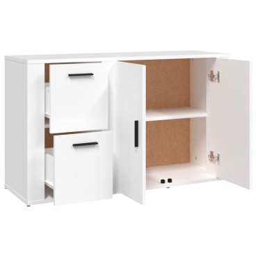 vidaXL Ντουλάπι Λευκό 100x33x59,5cm από Επεξεργασμένο Ξύλο 1 τεμ.